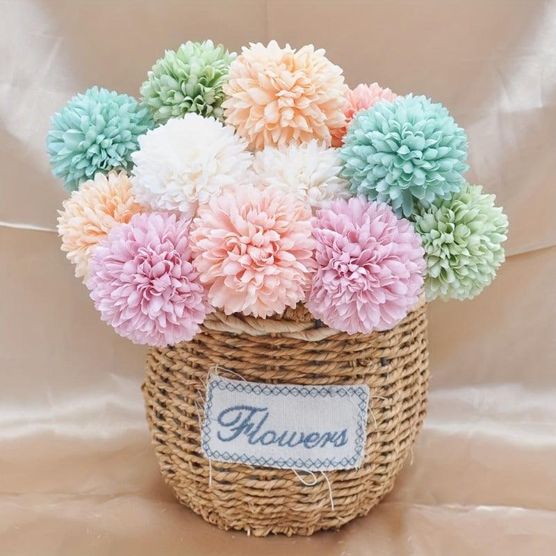 10pcs Artificial Flowers Chrysanthemum Flowers Bouquet By PK LUXUS™ - PK LUXUS