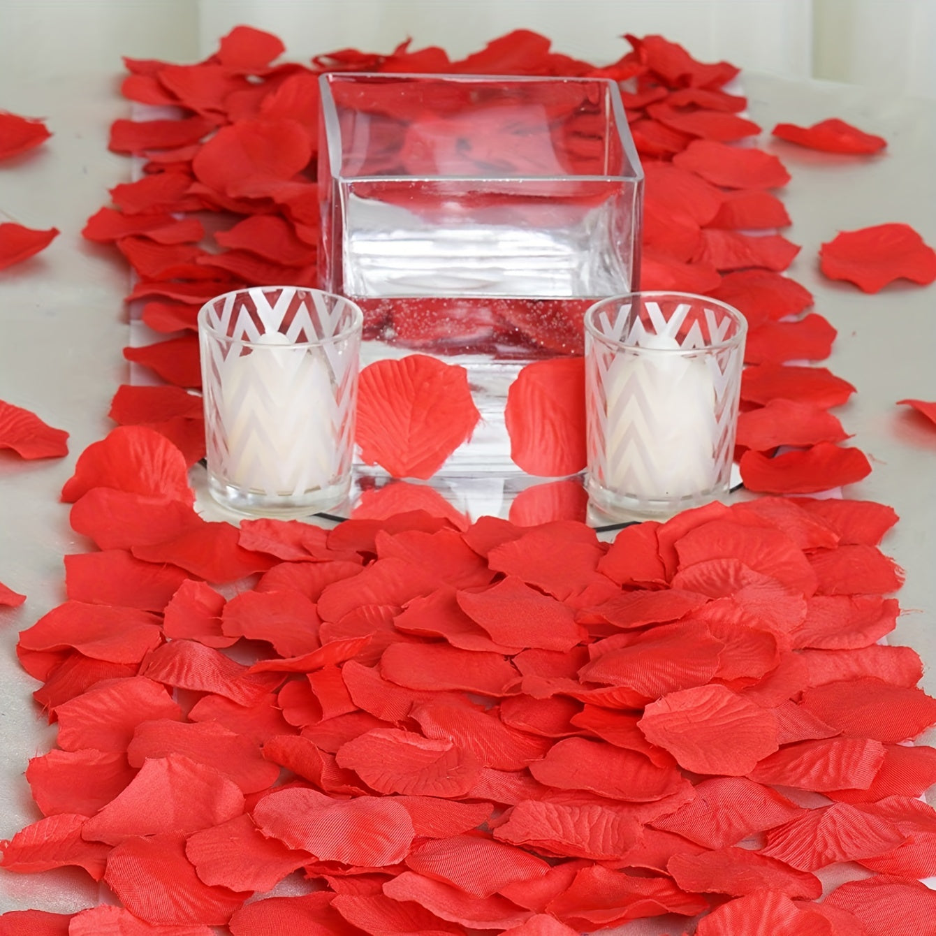 1200 Artificial Rose Petals for Romantic Nights By PK LUXUS™