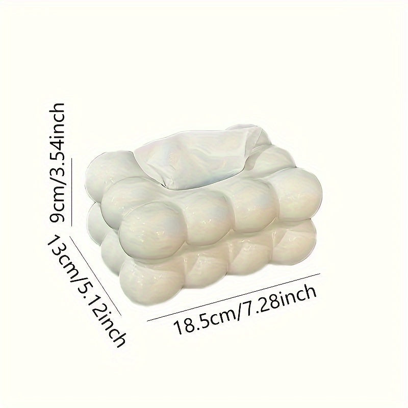 Luxury Cloud Style Ceramic Tissue Box By PK LUXUS™