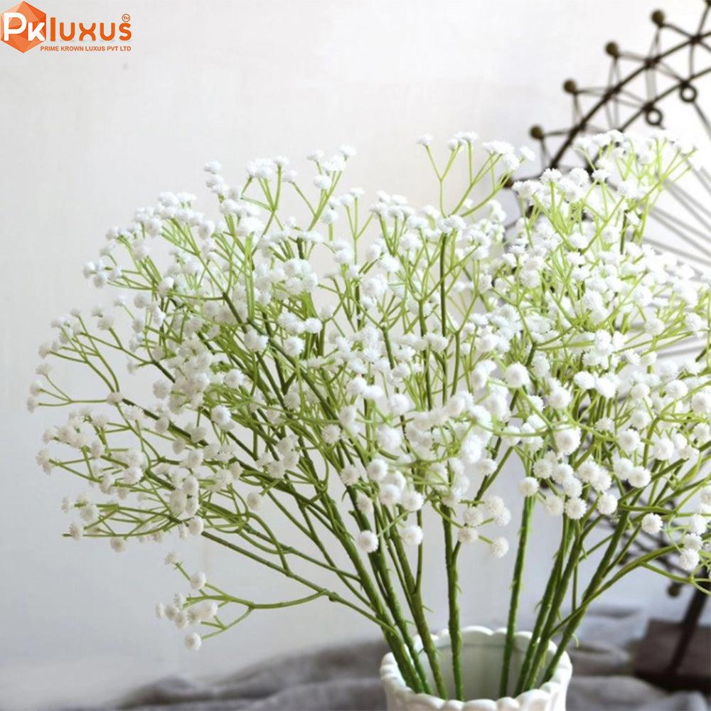 24-Inch 2 Stems of Baby's Breath Flowers (5 Colors) By PK LUXUS™ - PK LUXUS