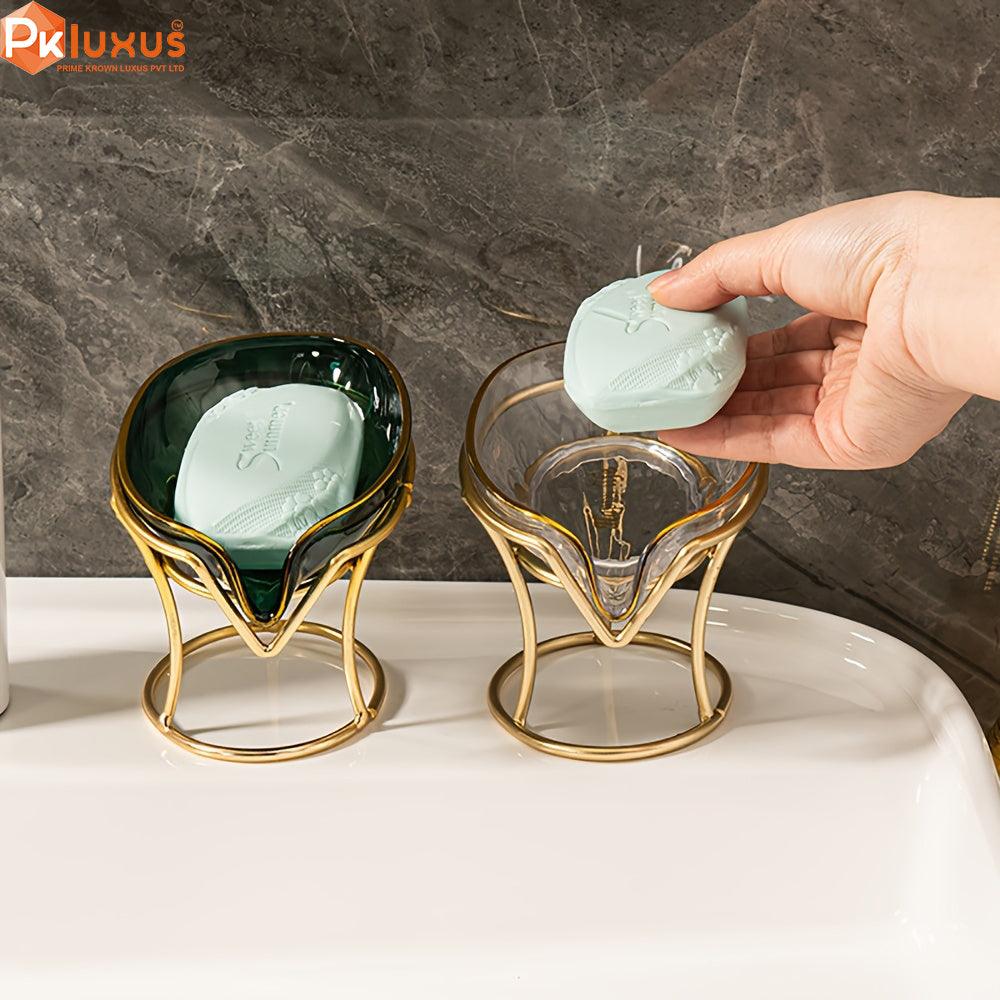 Iron Oval Soap Holder with Drain Design By PK LUXUS™ - PK LUXUS