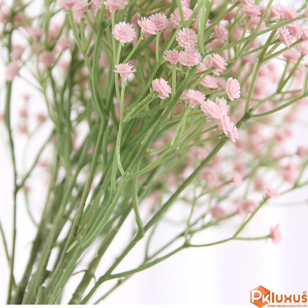 24-Inch 2 Stems of Baby's Breath Flowers (5 Colors) By PK LUXUS™ - PK LUXUS