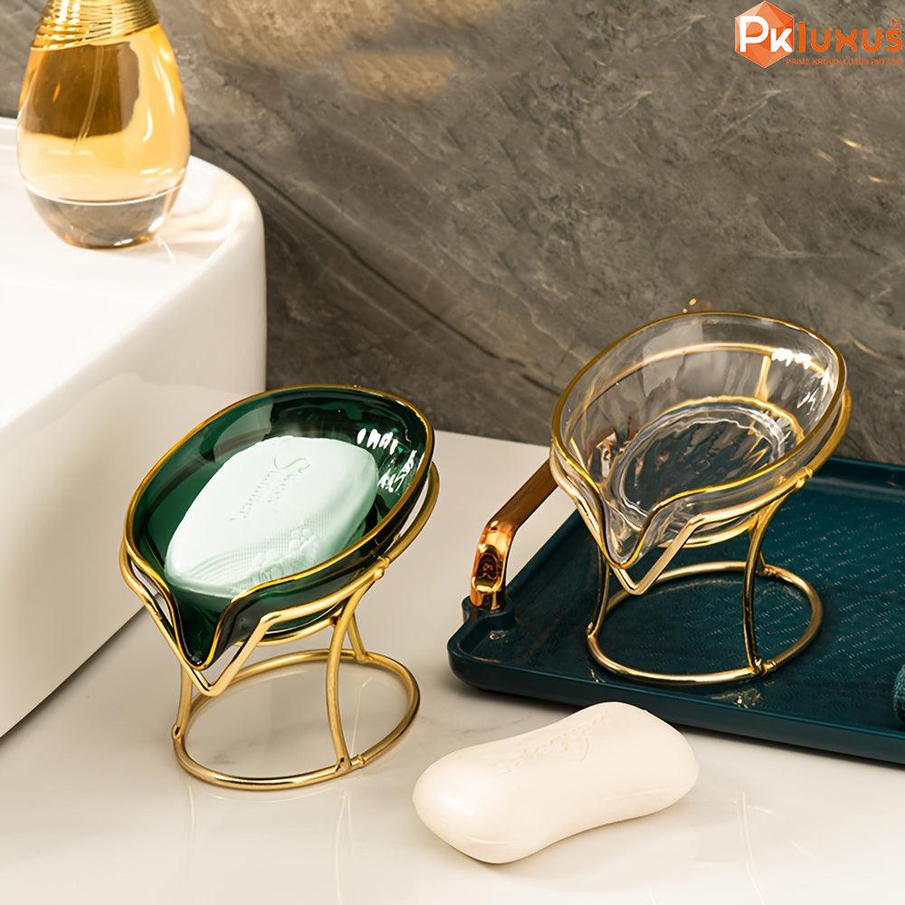 Iron Oval Soap Holder with Drain Design By PK LUXUS™ - PK LUXUS
