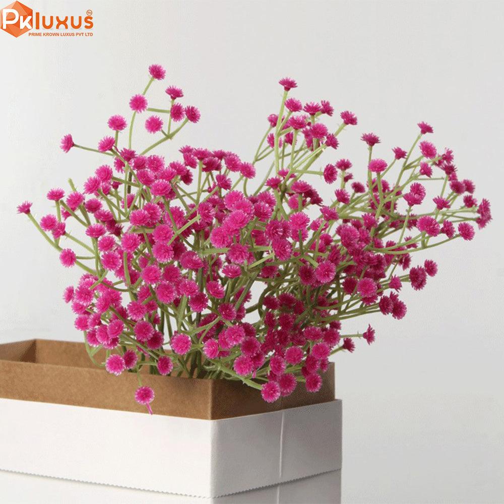24-Inch 2 Stems of Baby's Breath Flowers (5 Colors) By PK LUXUS™ - PK LUXUS
