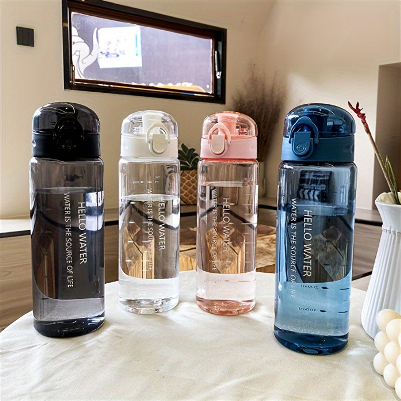 Large 780ml BPA-Free Sports Water Bottle with Time Marker  By PK LUXUS™