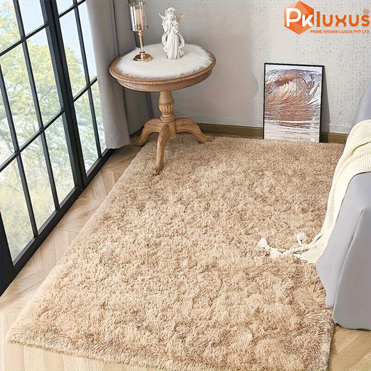 Ultra-Soft Plush Shag Area Rug - Fluffy and Lightweight By PK LUXUS™