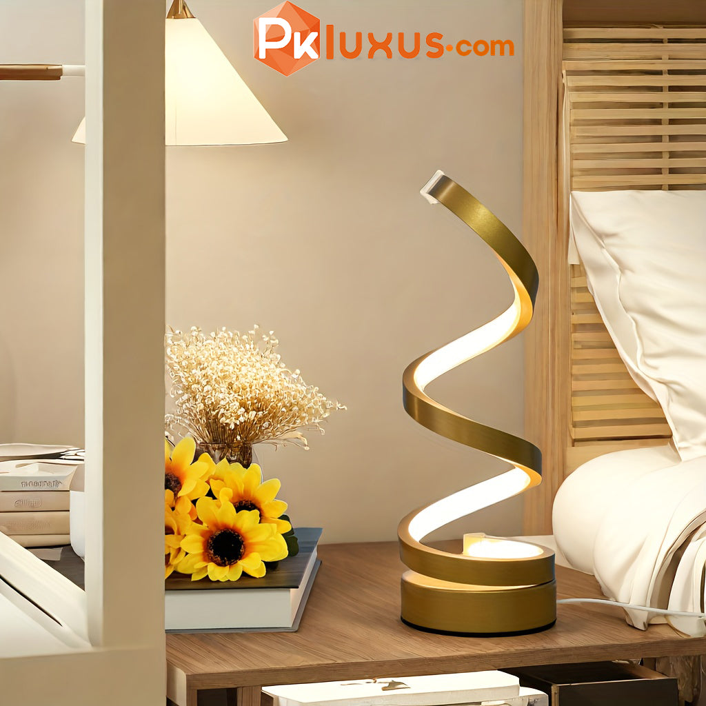 Luxury Black Single The Original Spiral Lamp By PK LUXUS™ - PK LUXUS