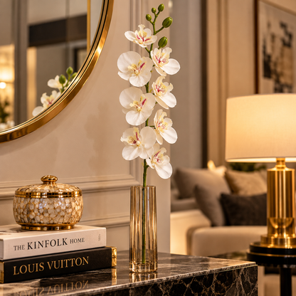 Real Touch Orchid Flowers For Vase and Jars By PK LUXUS™