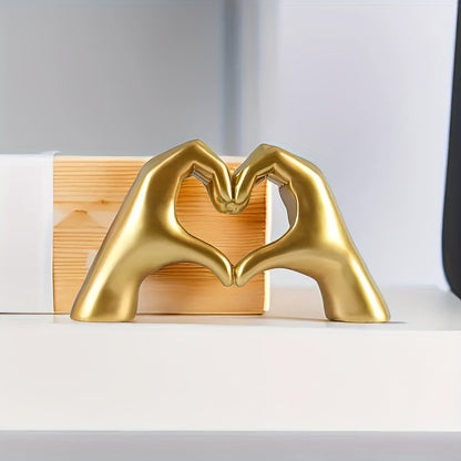 Gold Love Hands Statues By PK LUXUS™