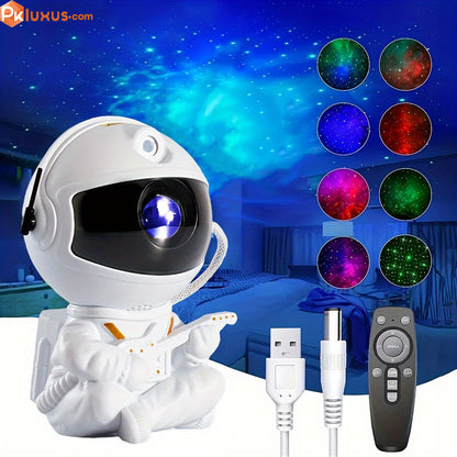 Astronaut Guitar LED Nebula Star Projector Night Light By PK LUXUS™ - PK LUXUS