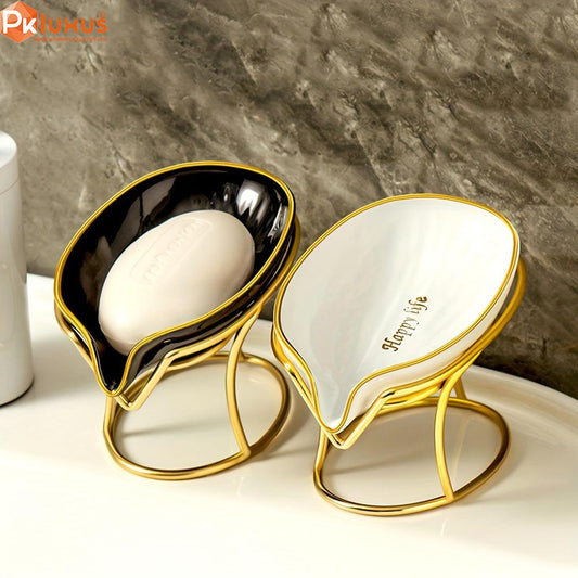 Iron Oval Soap Holder with Drain Design By PK LUXUS™ - PK LUXUS