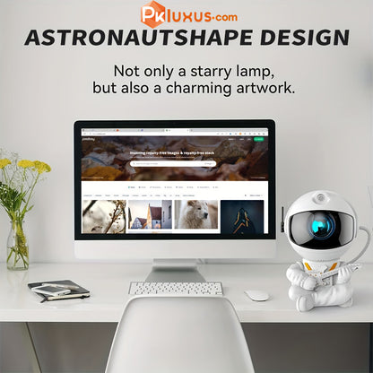 Astronaut Guitar LED Nebula Star Projector Night Light By PK LUXUS™ - PK LUXUS