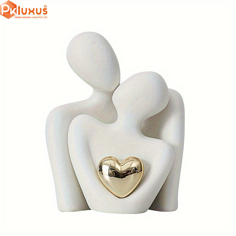 Set of 2 Romantic Ceramic Couple Figurine By PK LUXUS™