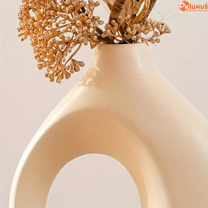 Set of 2 Creative Couple Resin Vases, Large and Medium Sizes By PK LUXUS™