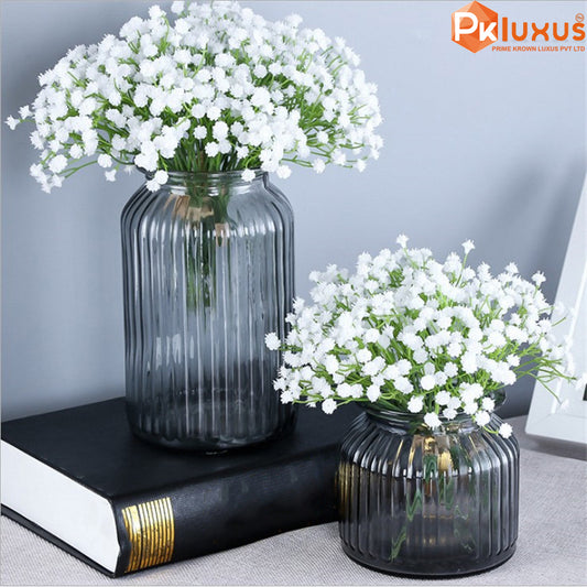 2 Stems of 24-inch Baby's Breath Flowers (5 Colors) By PK LUXUS™ - PK LUXUS