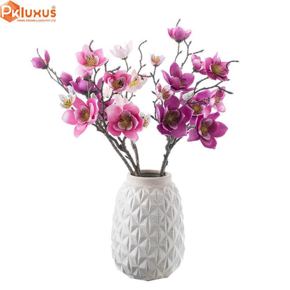 Magnolia Plant Flowers In 3 Colors | Flower For Vase | PK LUXUS™ - PK LUXUS
