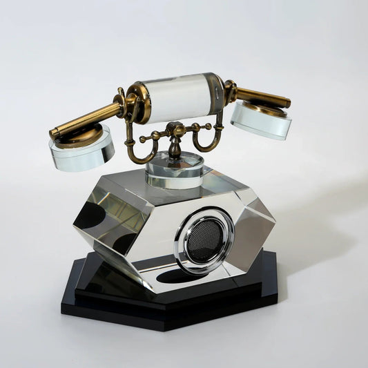 Luxurious Heavy Crystal Telephone Ornament By PK LUXUS™