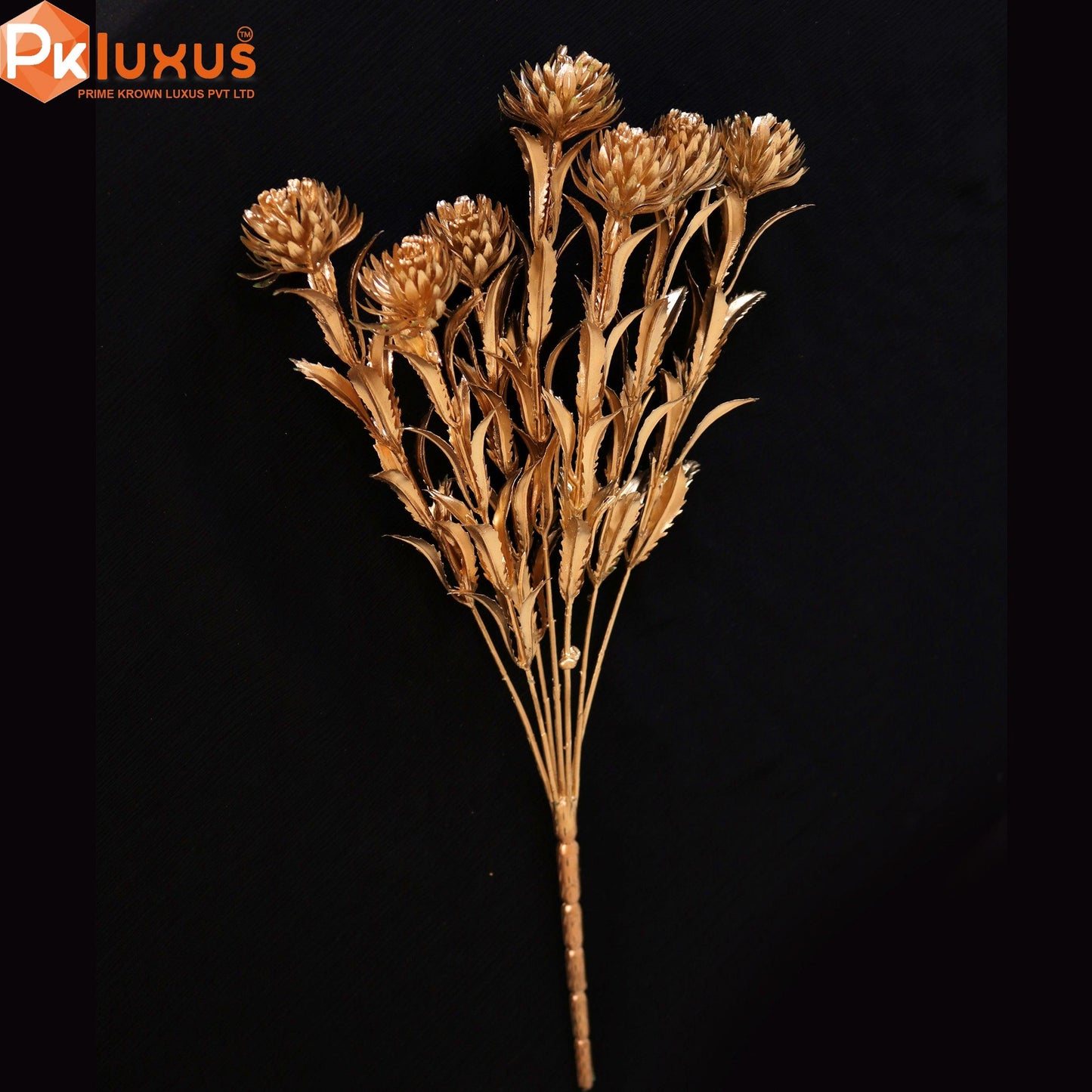 Golden Globe Flowers Bunch For Vase & Jars | PK LUXUS™ - PK LUXUS