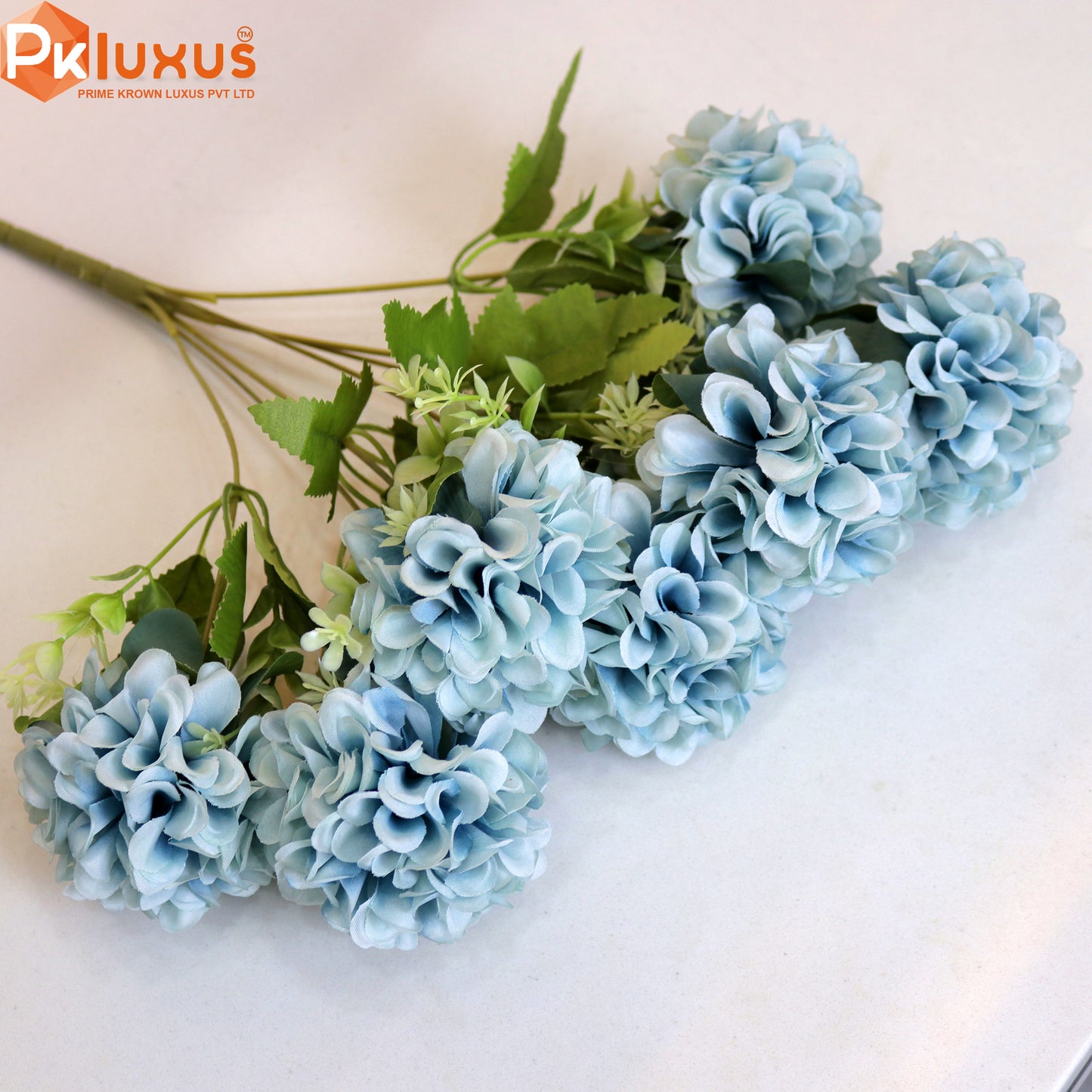 Hydrangeas Bunch Of 7 Balls | Flower For Vase | PK LUXUS™ - PK LUXUS