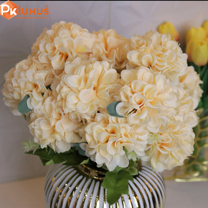 Hydrangeas Bunch Of 7 Balls | Flower For Vase | PK LUXUS™ - PK LUXUS