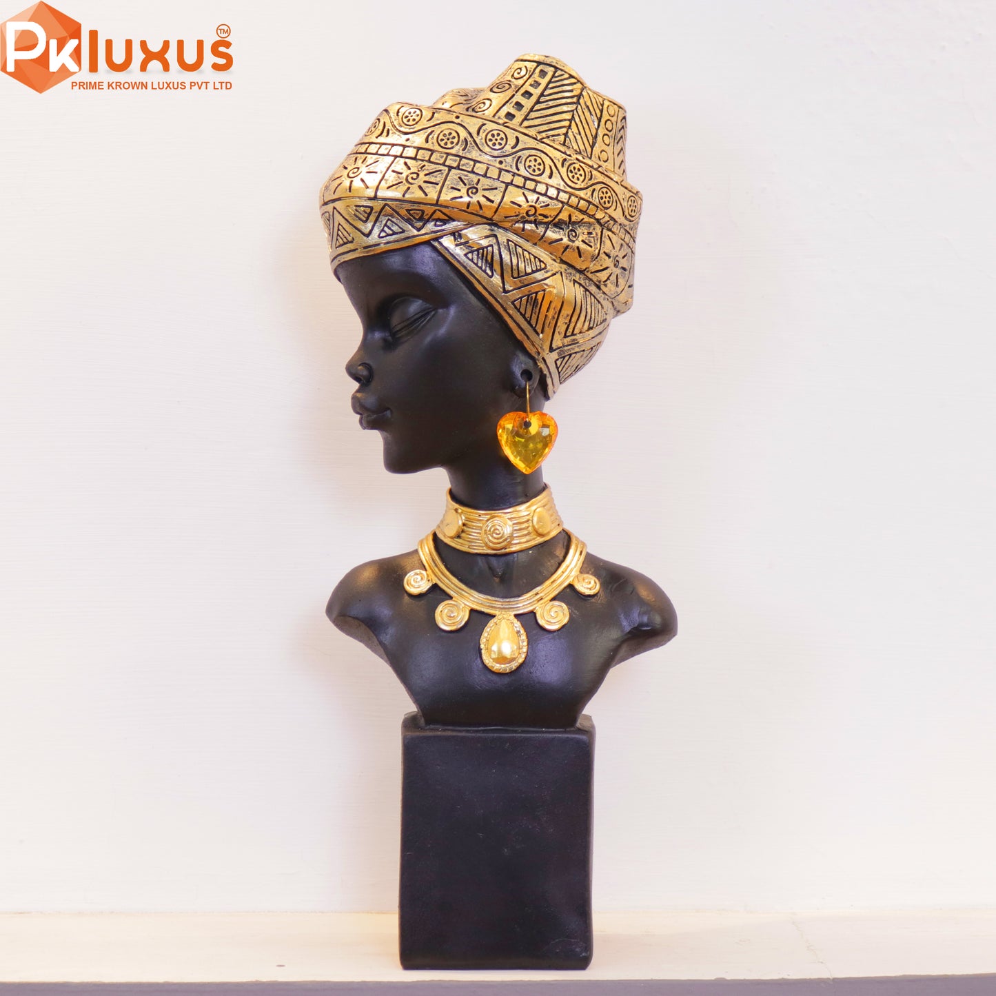 African Queen Resin Sculpture By PK LUXUS™ - PK LUXUS