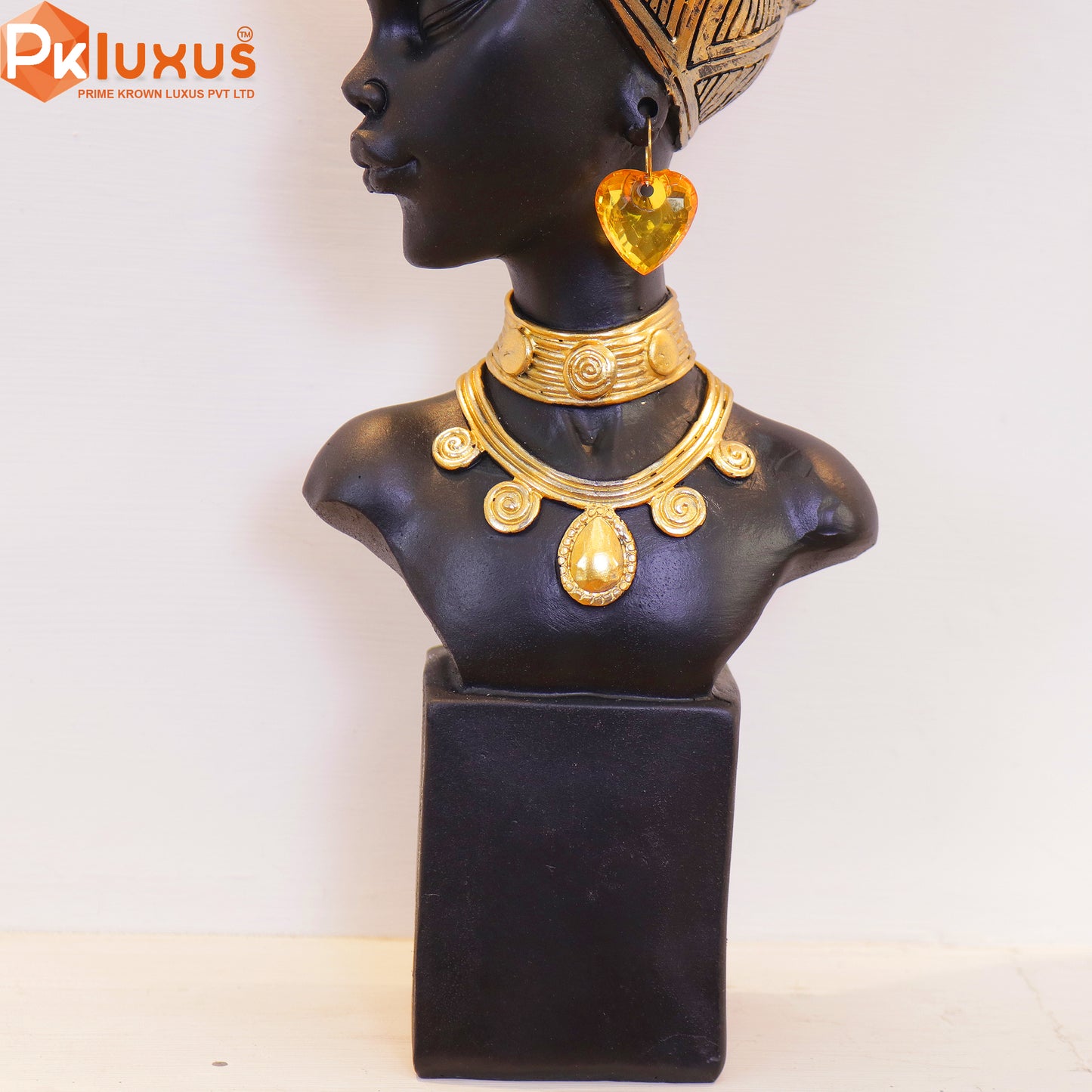 African Queen Resin Sculpture By PK LUXUS™ - PK LUXUS