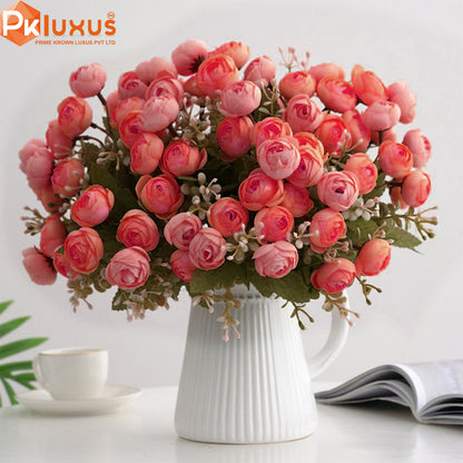 13-Inch Mini Ranunculus Bundle (5 Colors) By PK LUXUS™ - PK LUXUS