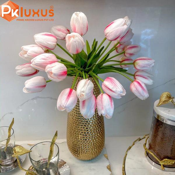 High Quality Pink Tulip Flowers For Vase and Home Decoration By PK LUXUS™ - PK LUXUS