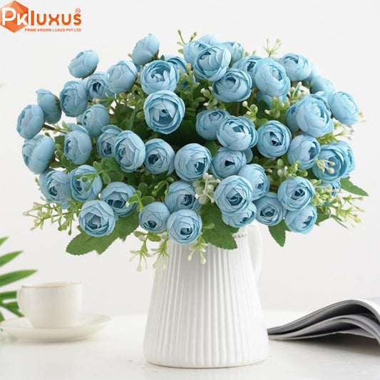 13-Inch Mini Ranunculus Bundle (5 Colors) By PK LUXUS™ - PK LUXUS