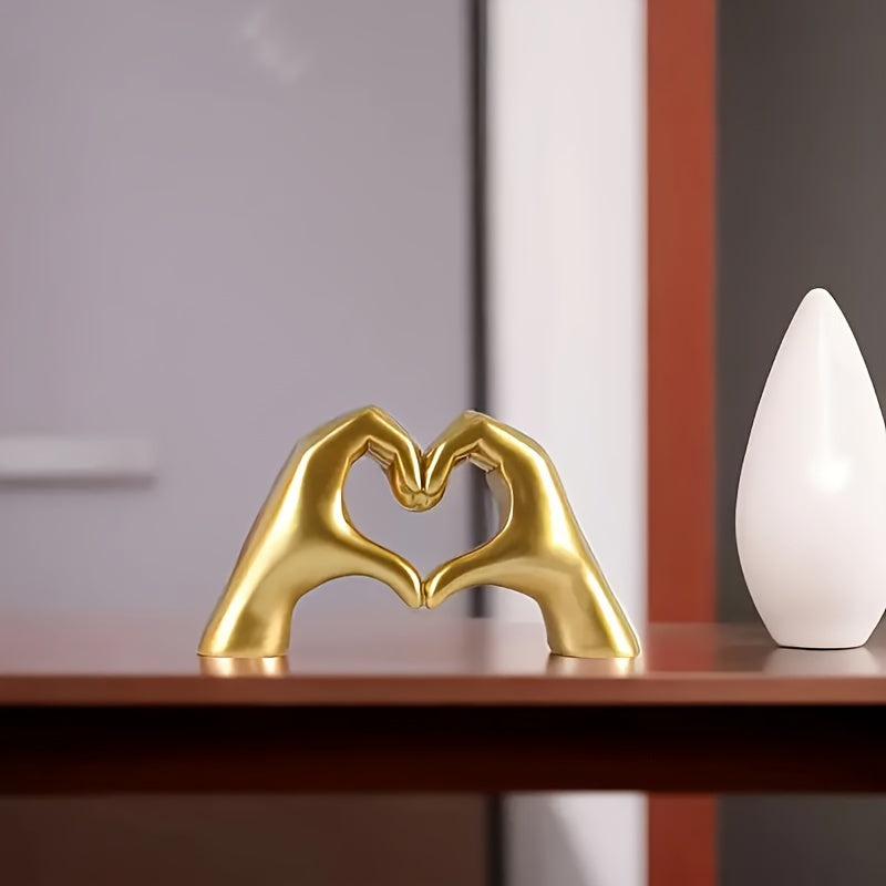 Gold Love Hands Statues By PK LUXUS™