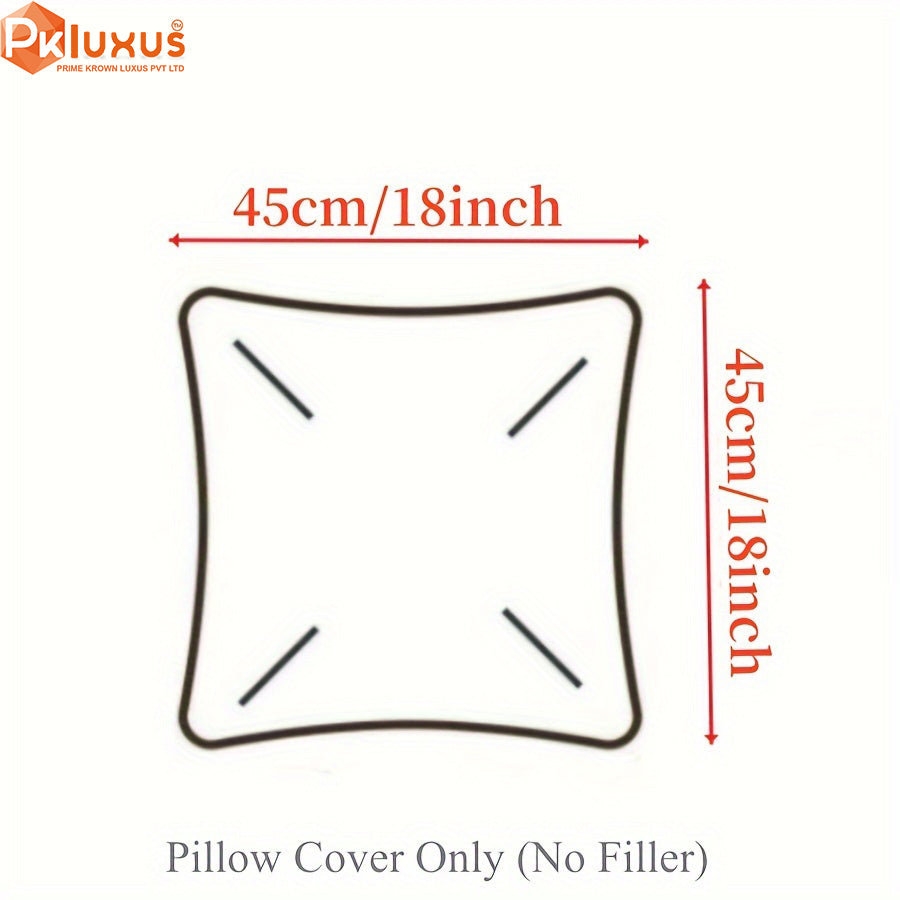 2pcs Ultra-Soft Velvet Throw Pillow Covers PK LUXUS™