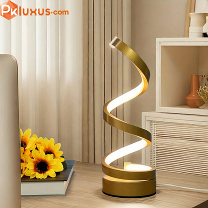 Luxury Black Single The Original Spiral Lamp By PK LUXUS™ - PK LUXUS