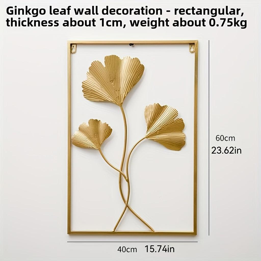 Stainless Steel Metal Leaf Wall Art By PK LUXUS™ - PK LUXUS