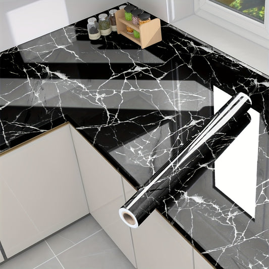 Premium White Marble Pattern Self-Adhesive Wallpaper By PK LUXUS™