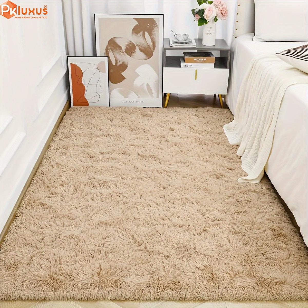 Ultra-Soft Plush Shag Area Rug - Fluffy and Lightweight By PK LUXUS™ - PK LUXUS