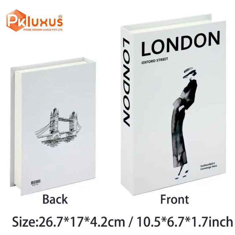 Set of 3 Decorative Fashion Books By PK LUXUS™ - PK LUXUS