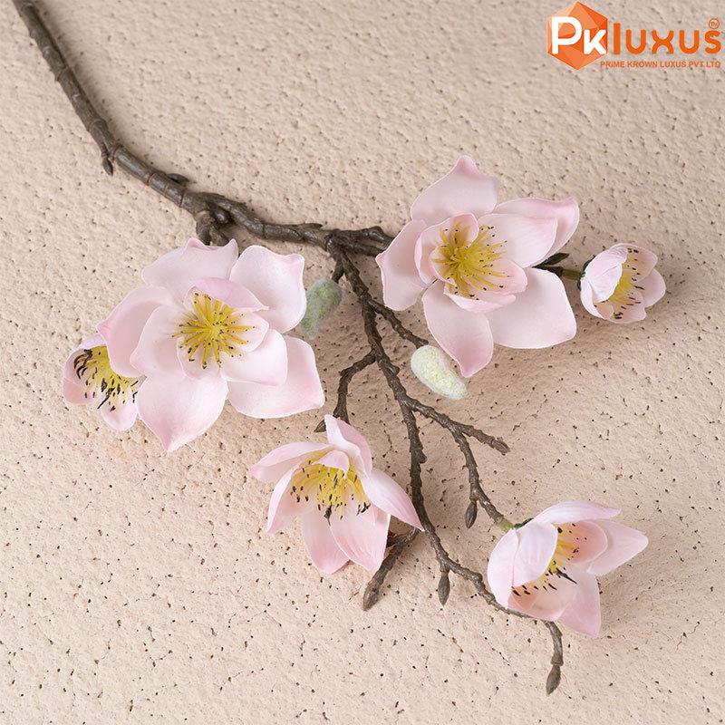 Magnolia Plant Flowers In 3 Colors | Flower For Vase | PK LUXUS™ - PK LUXUS